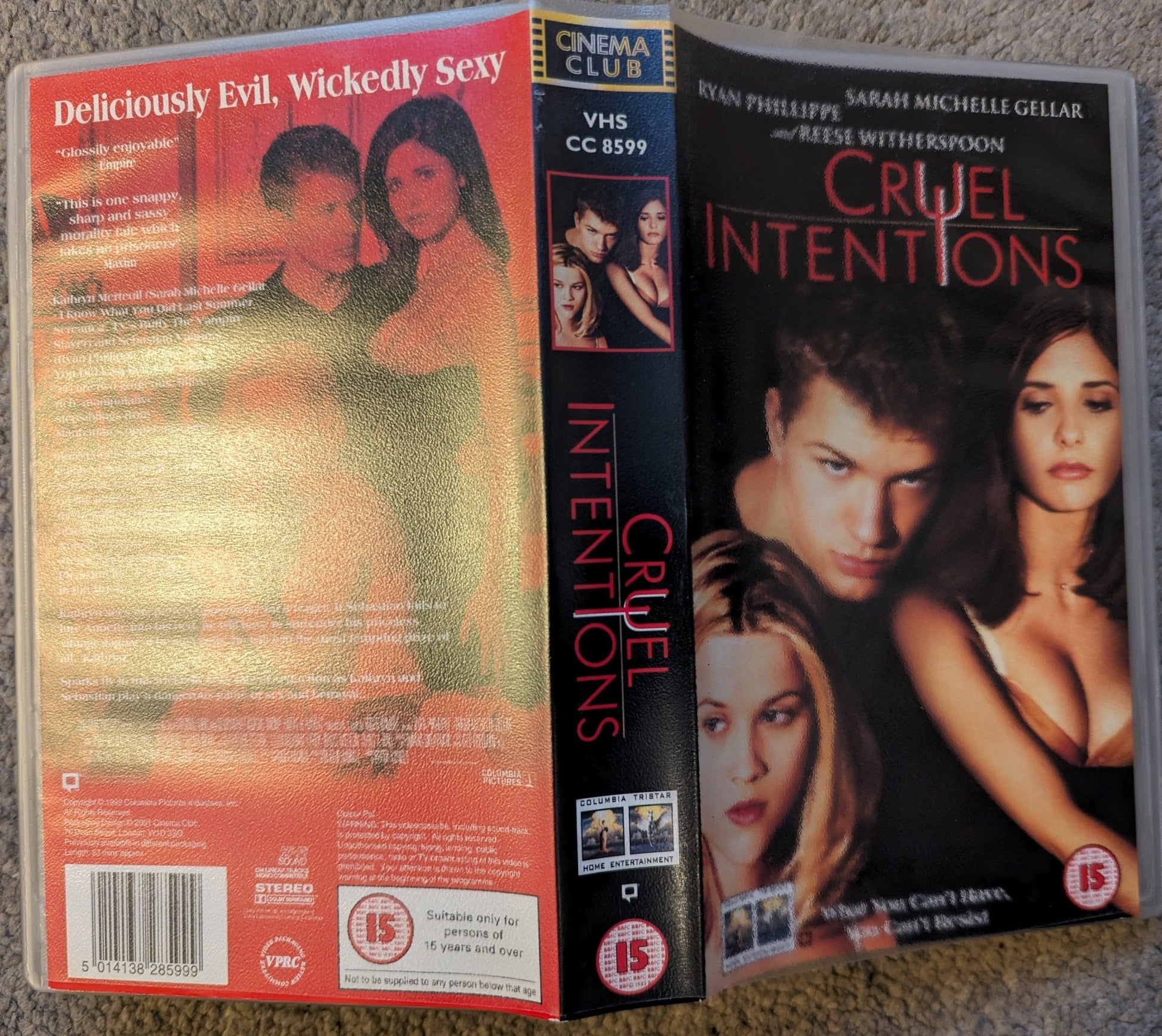 Cruel Intentions (1999) VHS Video - Flippin Retro Video Shop