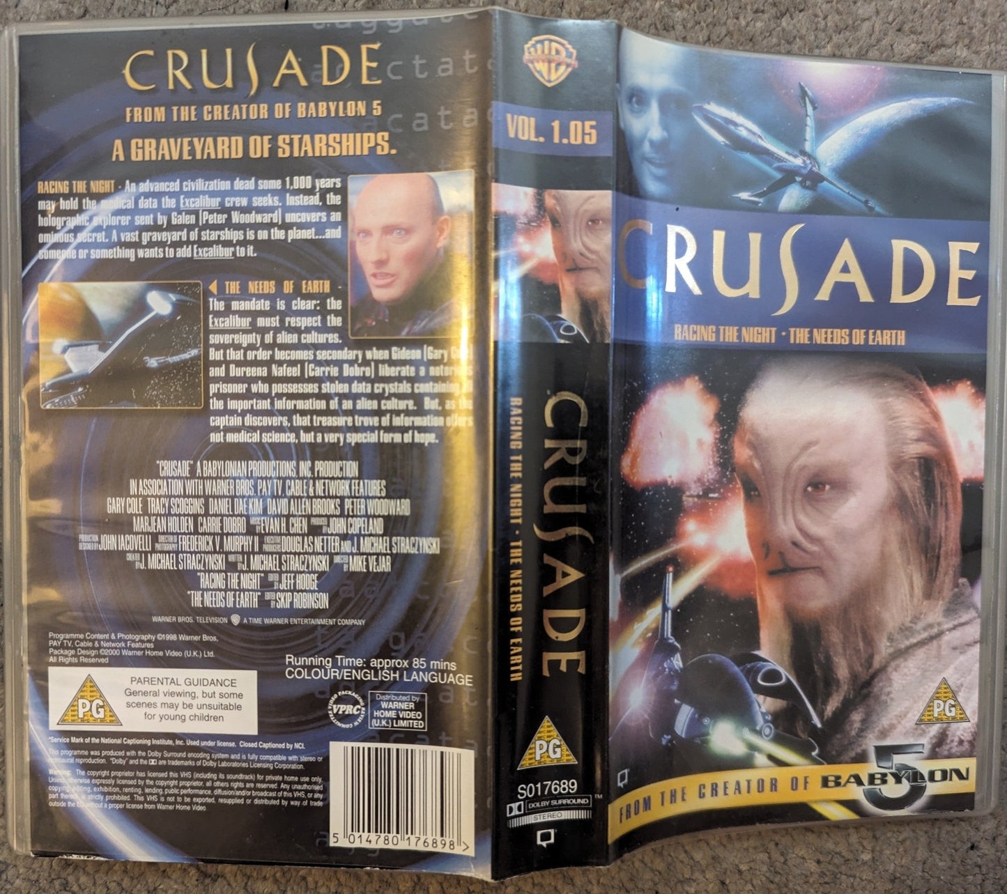 Crusade Volume 1 .05 VHS Video *Sealed* - Flippin Retro Video Shop