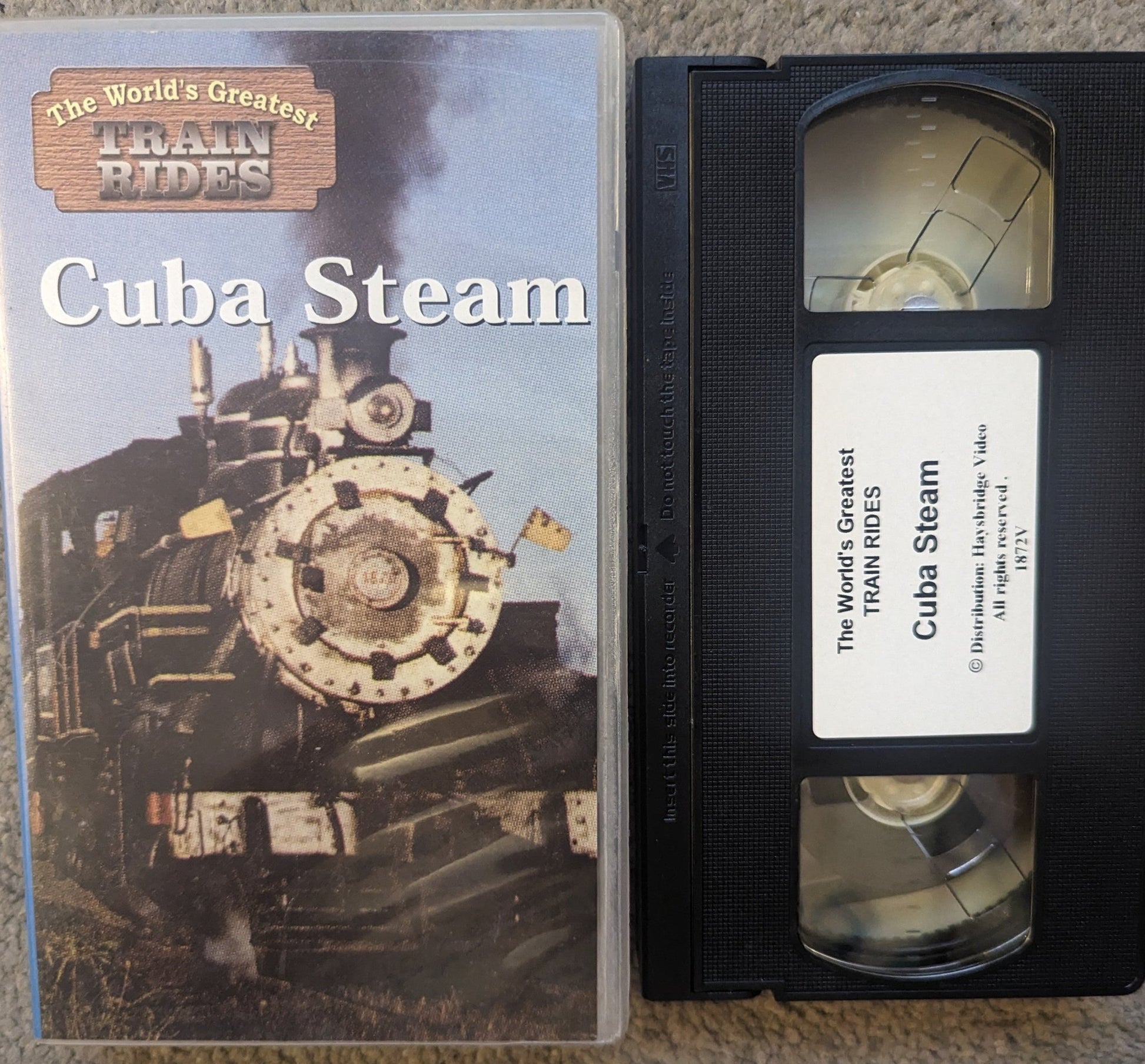 Cuba Steam VHS Video - Flippin Retro Video Shop