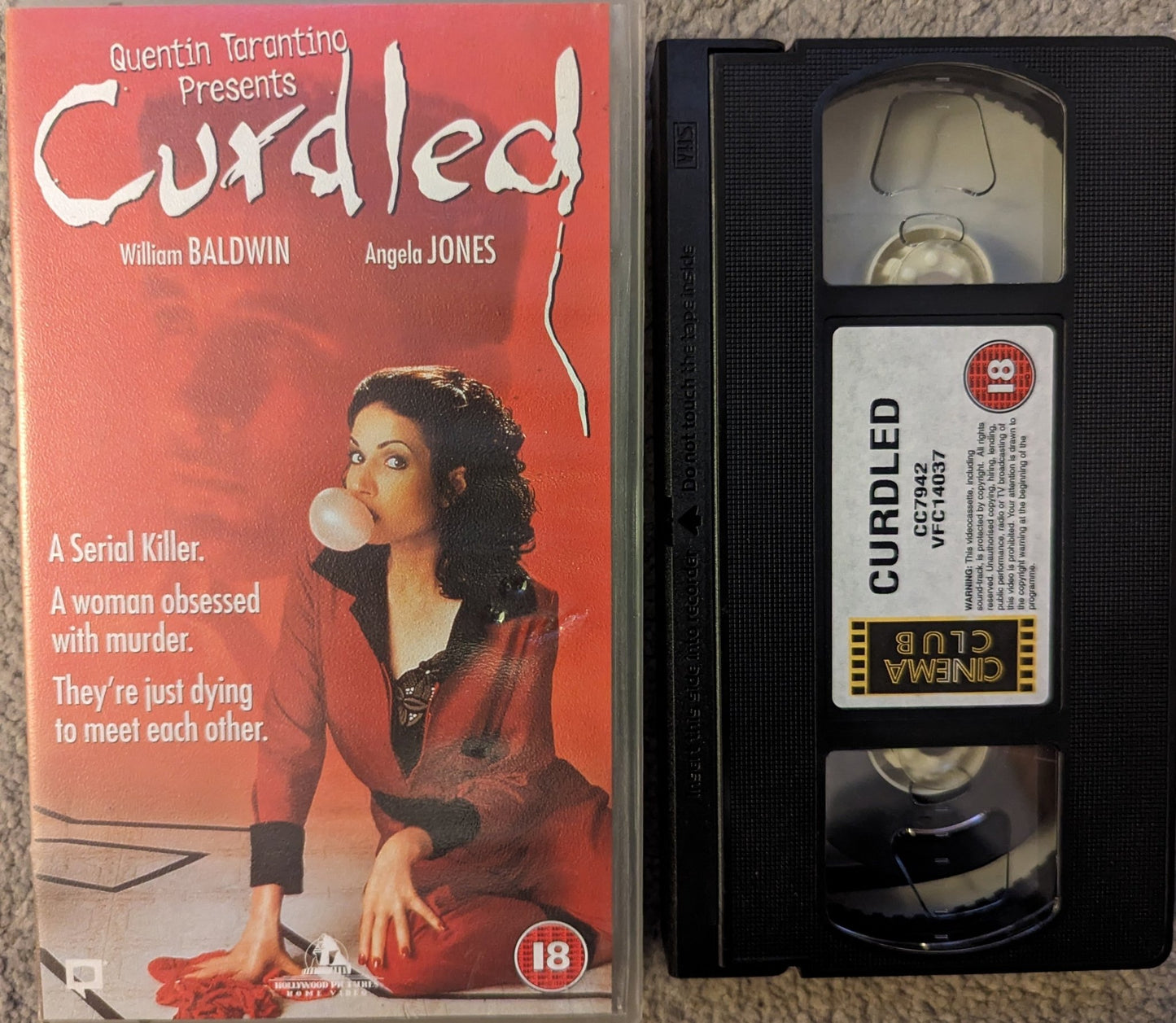 Curdled (1996) VHS Video - Flippin Retro Video Shop