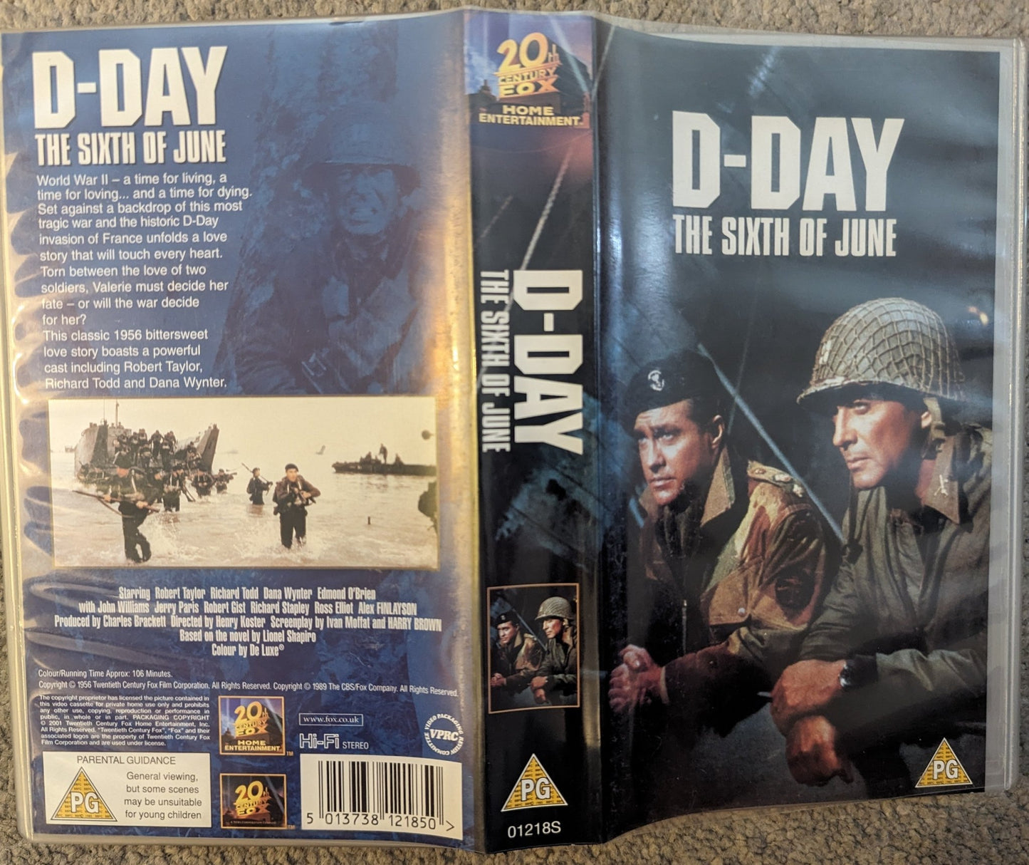 D - Day The Sixth Of June (1956) VHS Video *Sealed* - Flippin Retro Video Shop