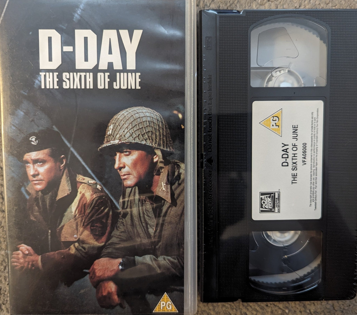 D - Day The Sixth Of June (1956) VHS Video *Sealed* - Flippin Retro Video Shop