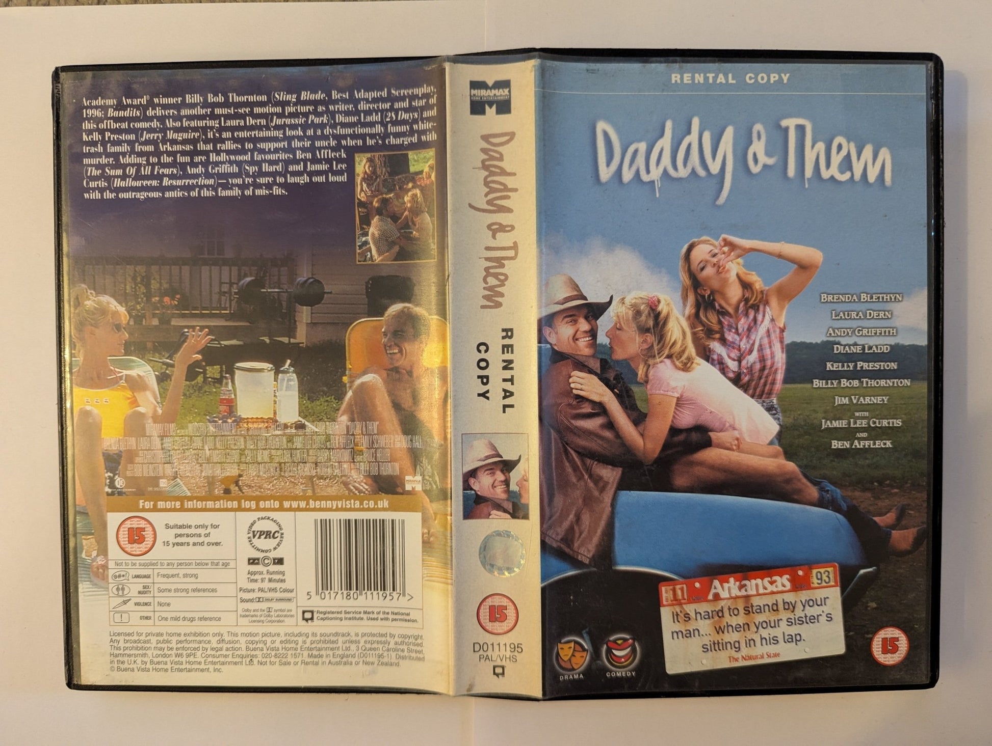 Daddy and Them (2001) VHS Video Ex Rental - Flippin Retro Video Shop