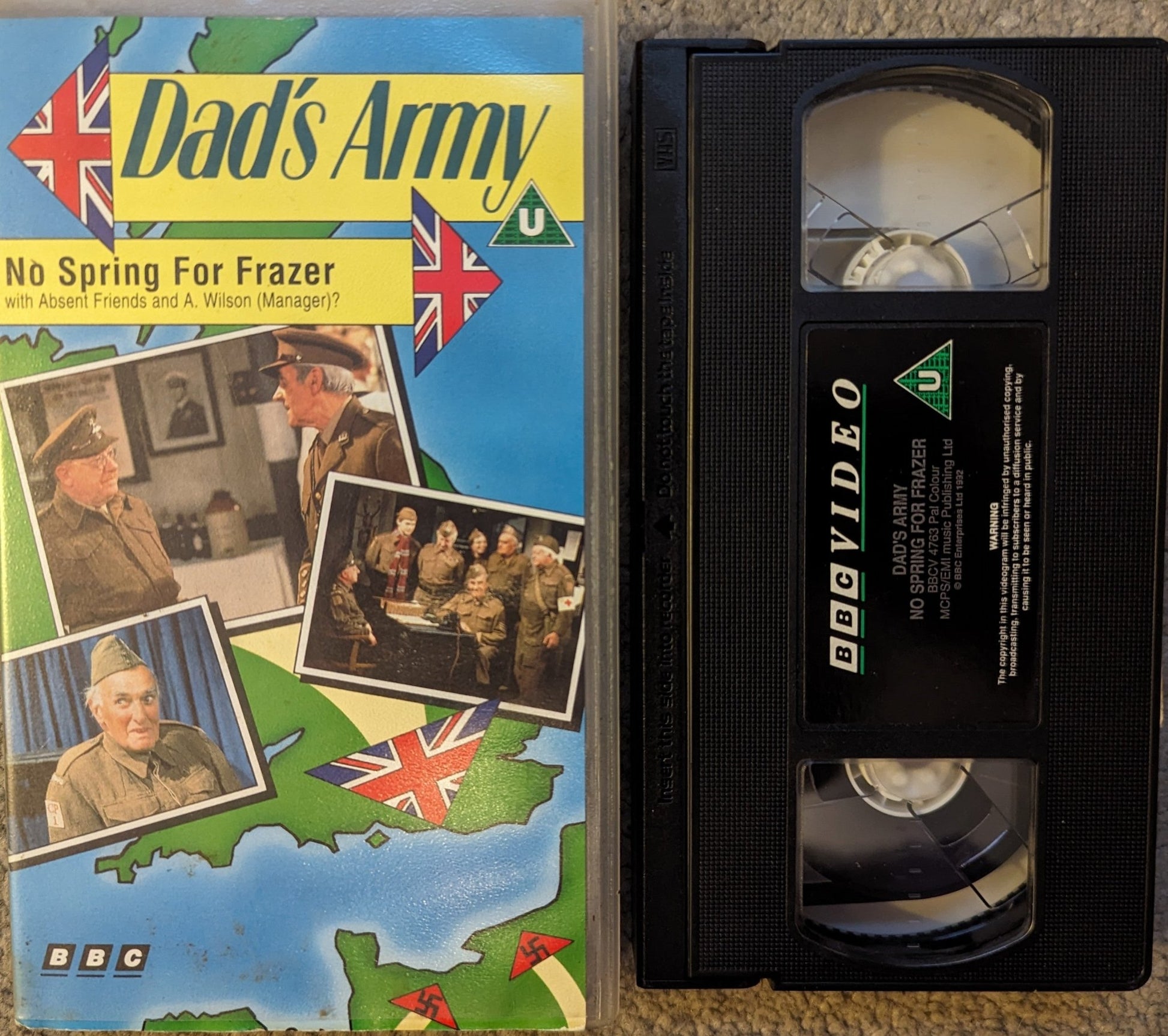 Dad's Army No Spring For Frazer VHS Video - Flippin Retro Video Shop