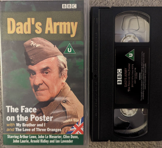 Dad's Army The Face On The Poster VHS Video - Flippin Retro Video Shop