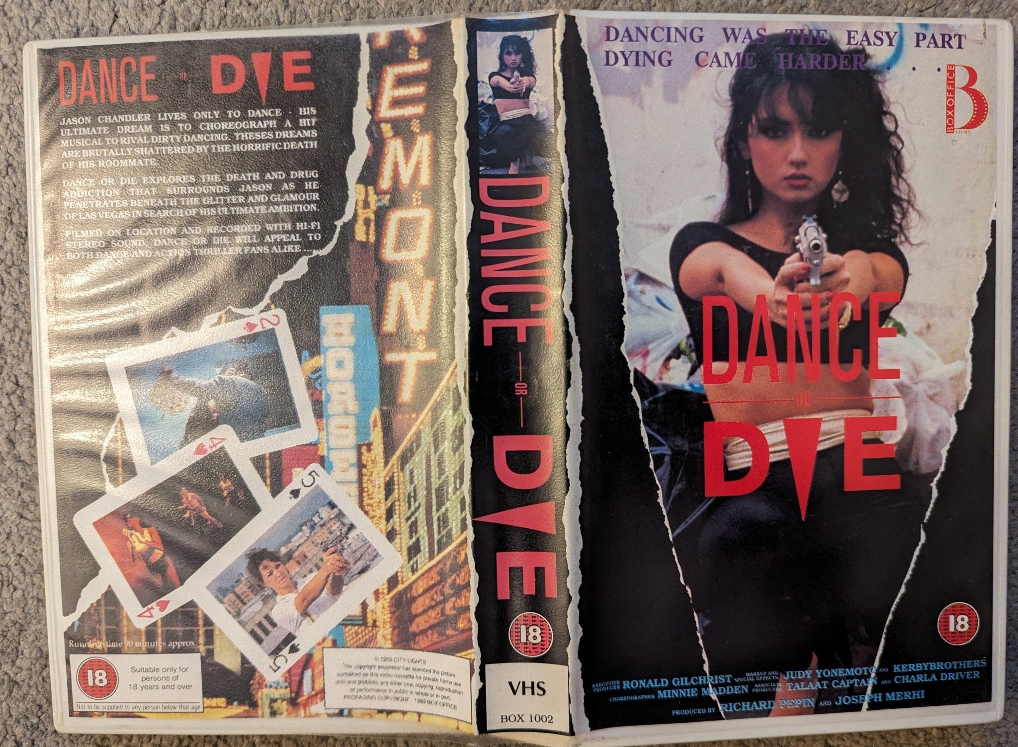 Dance or Die (1987) VHS Video Ex Rental - Flippin Retro Video Shop