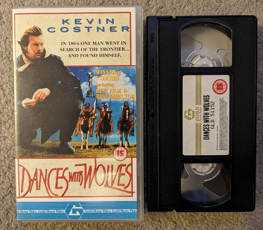 Dances With Wolves (1990) VHS Video - Flippin Retro Video Shop