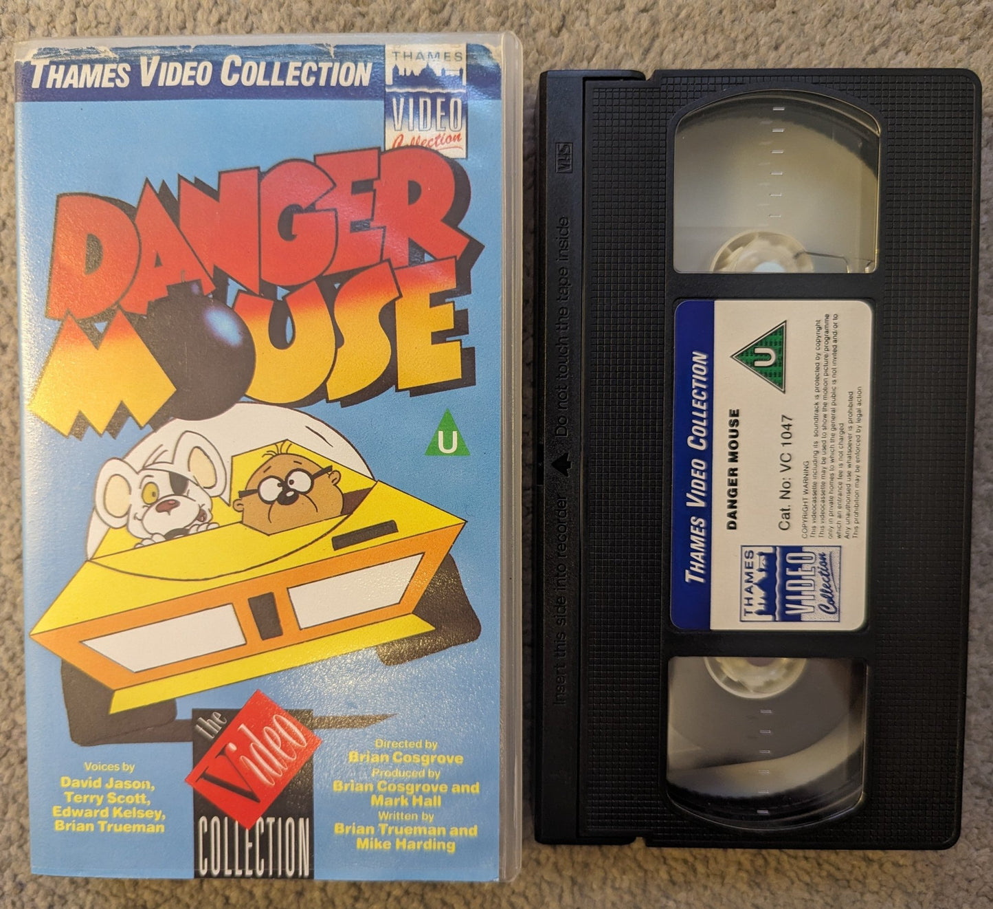 Danger Mouse (1986) VHS Video - Flippin Retro Video Shop