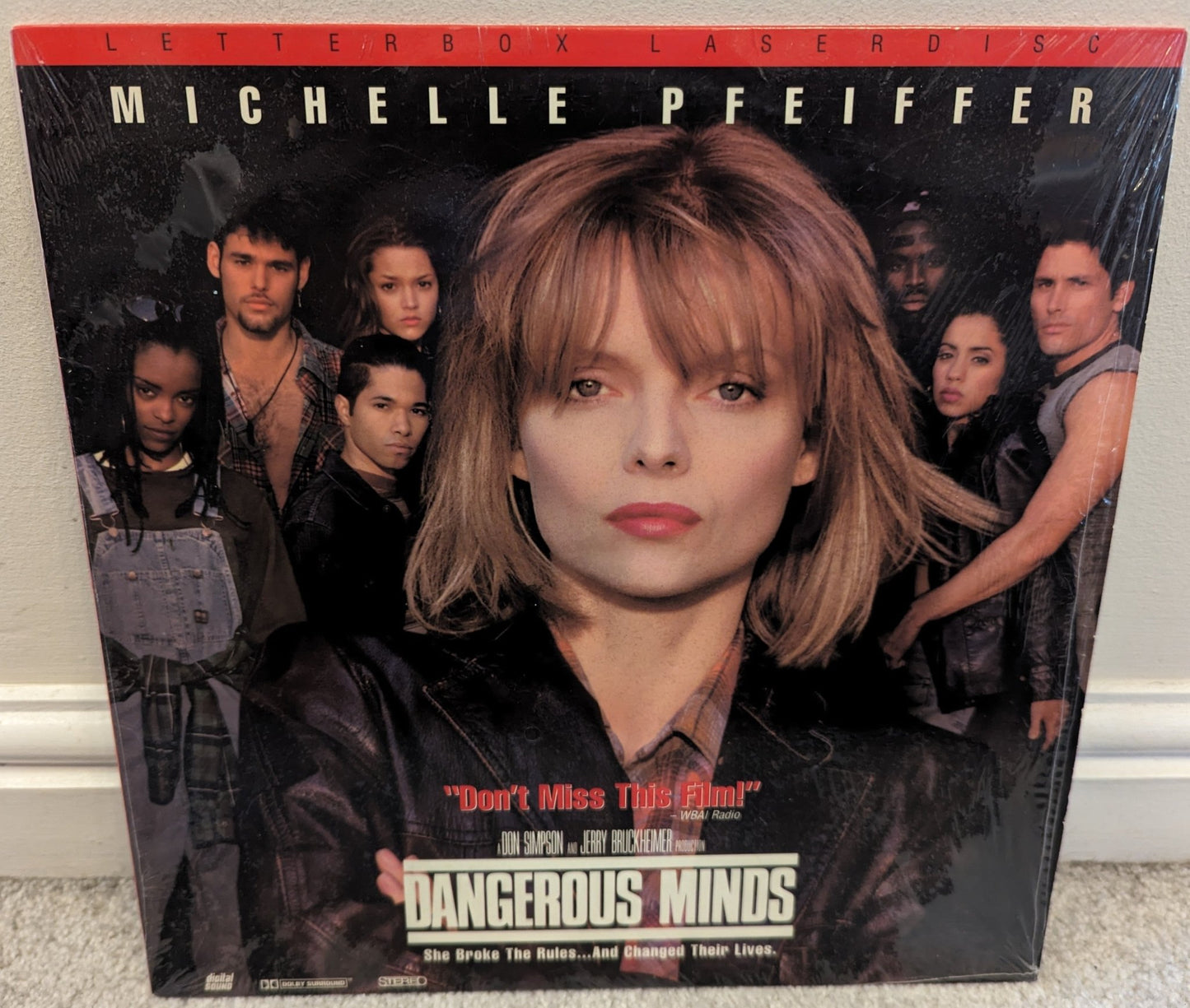 Dangerous Minds (1995) Laserdisc NTSC - Flippin Retro Video Shop