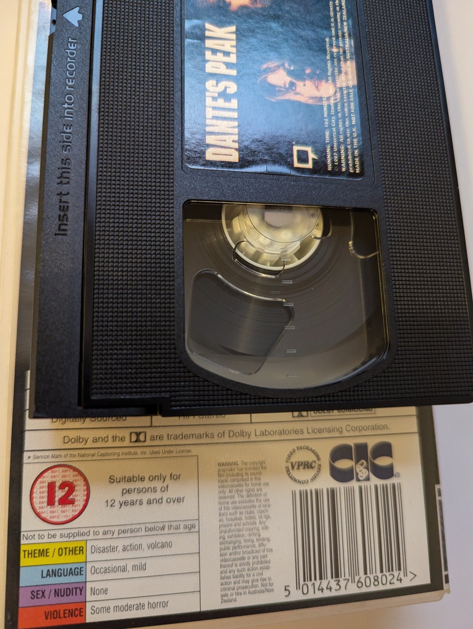 Dante's Peak (1997) VHS Video - Flippin Retro