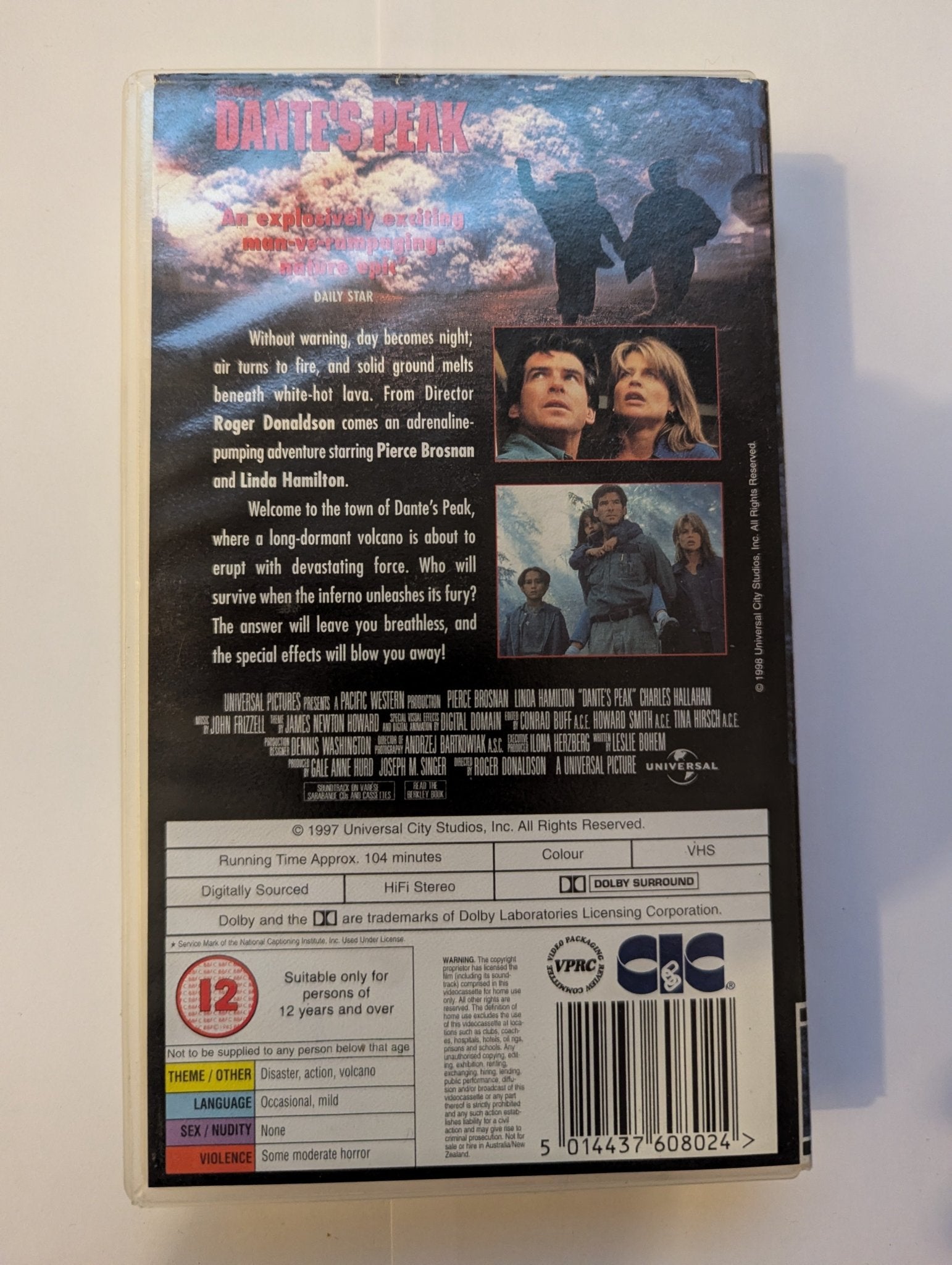 Dante's Peak (1997) VHS Video - Flippin Retro