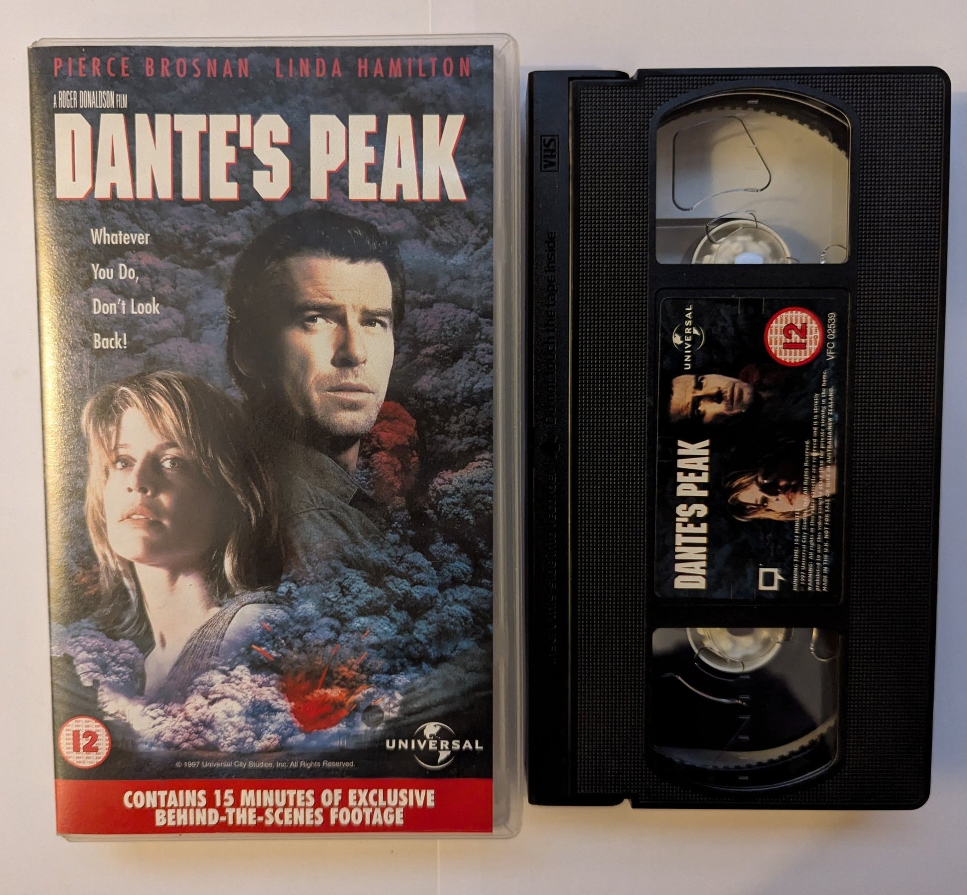 Dante's Peak (1997) VHS Video - Flippin Retro