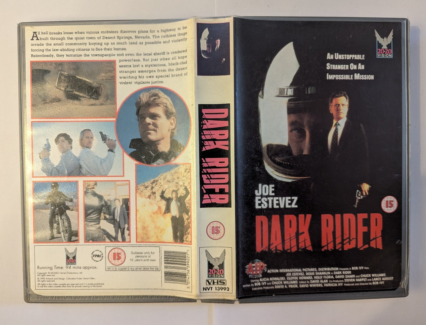 Dark Rider (1991) VHS Video Ex Rental - Flippin Retro Video Shop