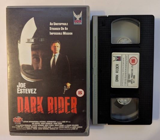 Dark Rider (1991) VHS Video Ex Rental - Flippin Retro Video Shop