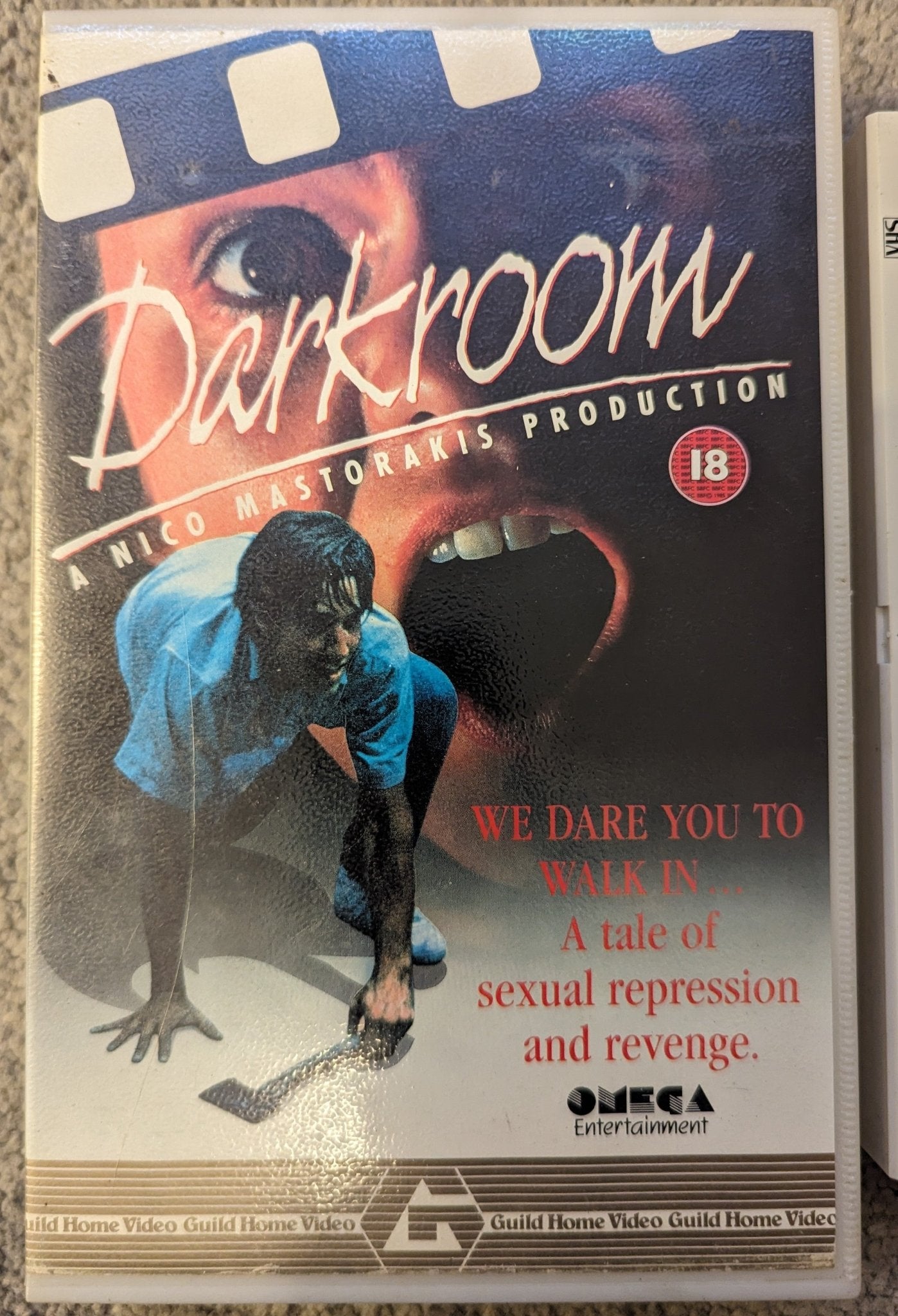 Darkroom (1989) VHS Video Ex Rental - Flippin Retro Video Shop