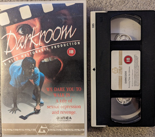 Darkroom (1989) VHS Video Ex Rental - Flippin Retro Video Shop