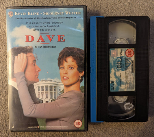 Dave (1993) VHS Video Ex Rental Display Copy - Flippin Retro Video Shop