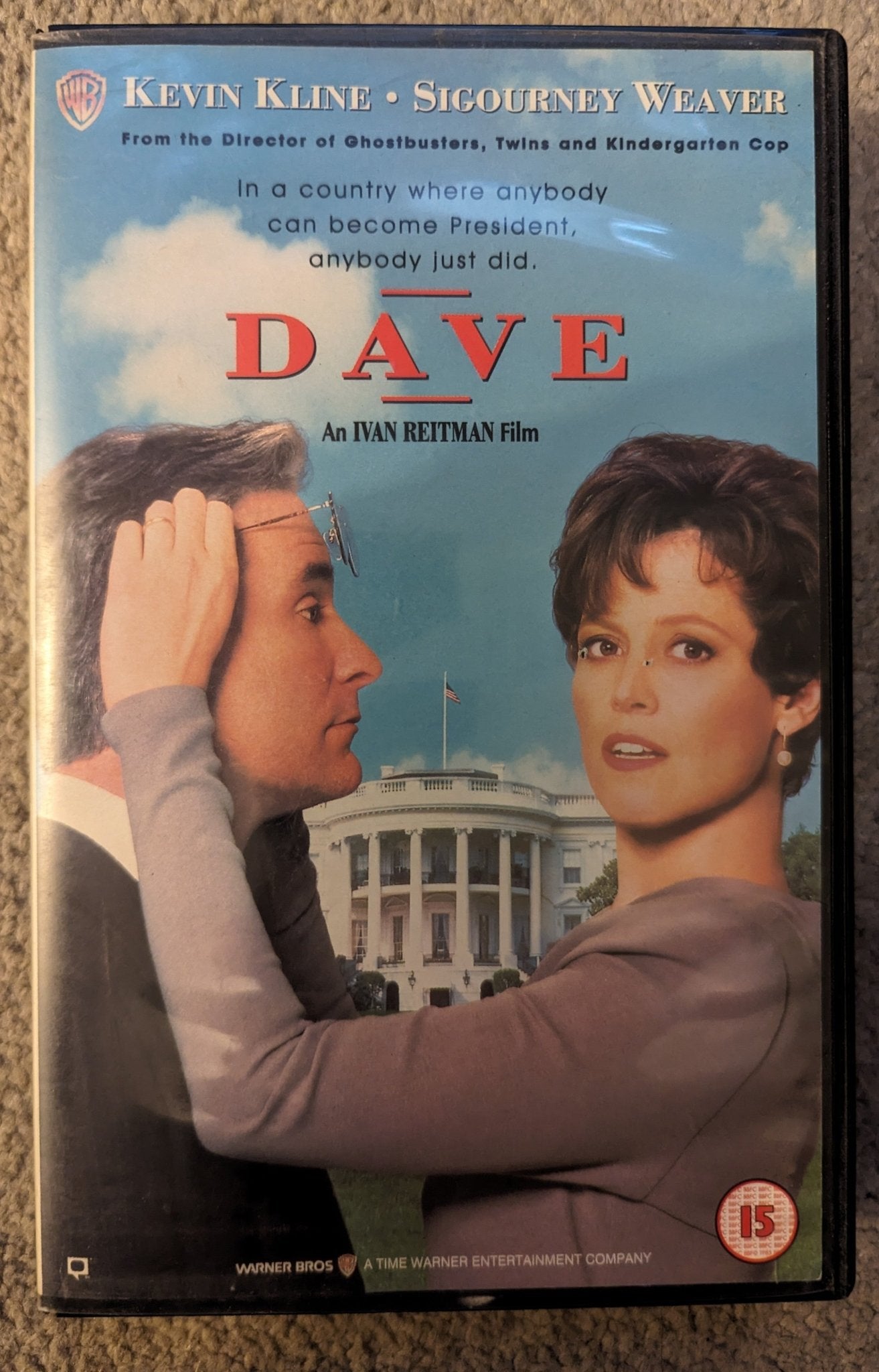 Dave (1993) VHS Video Ex Rental Display Copy - Flippin Retro Video Shop