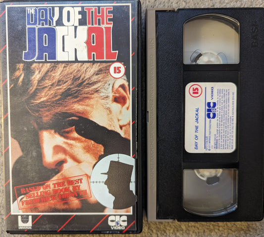 Day Of The Jackal (1973) VHS Video - Flippin Retro Video Shop