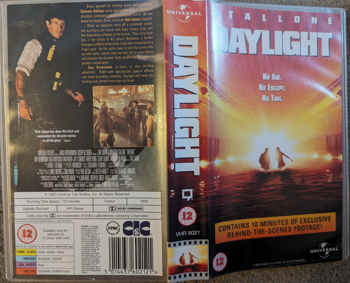 Daylight (1996) VHS Video - Flippin Retro Video Shop