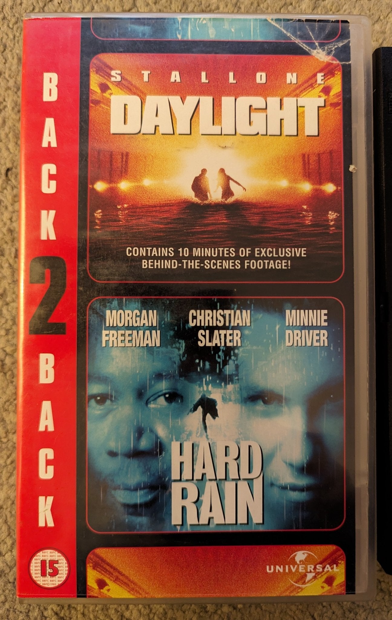 Daylight & Hard Rain (1998 1996) VHS Video - Flippin Retro Video Shop