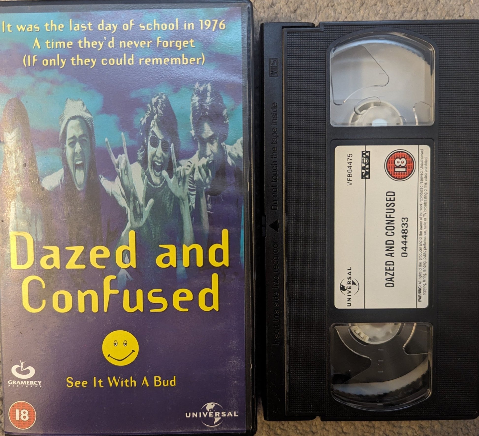 Dazed and Confused (1993) VHS Video - Flippin Retro Video Shop