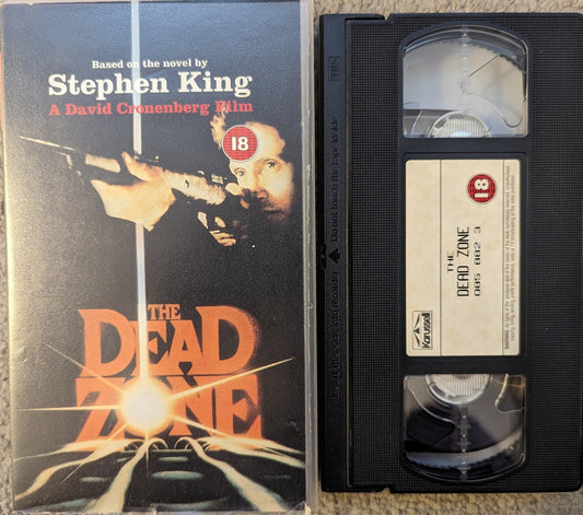 Dead Zone (1983) VHS Video - Flippin Retro Video Shop