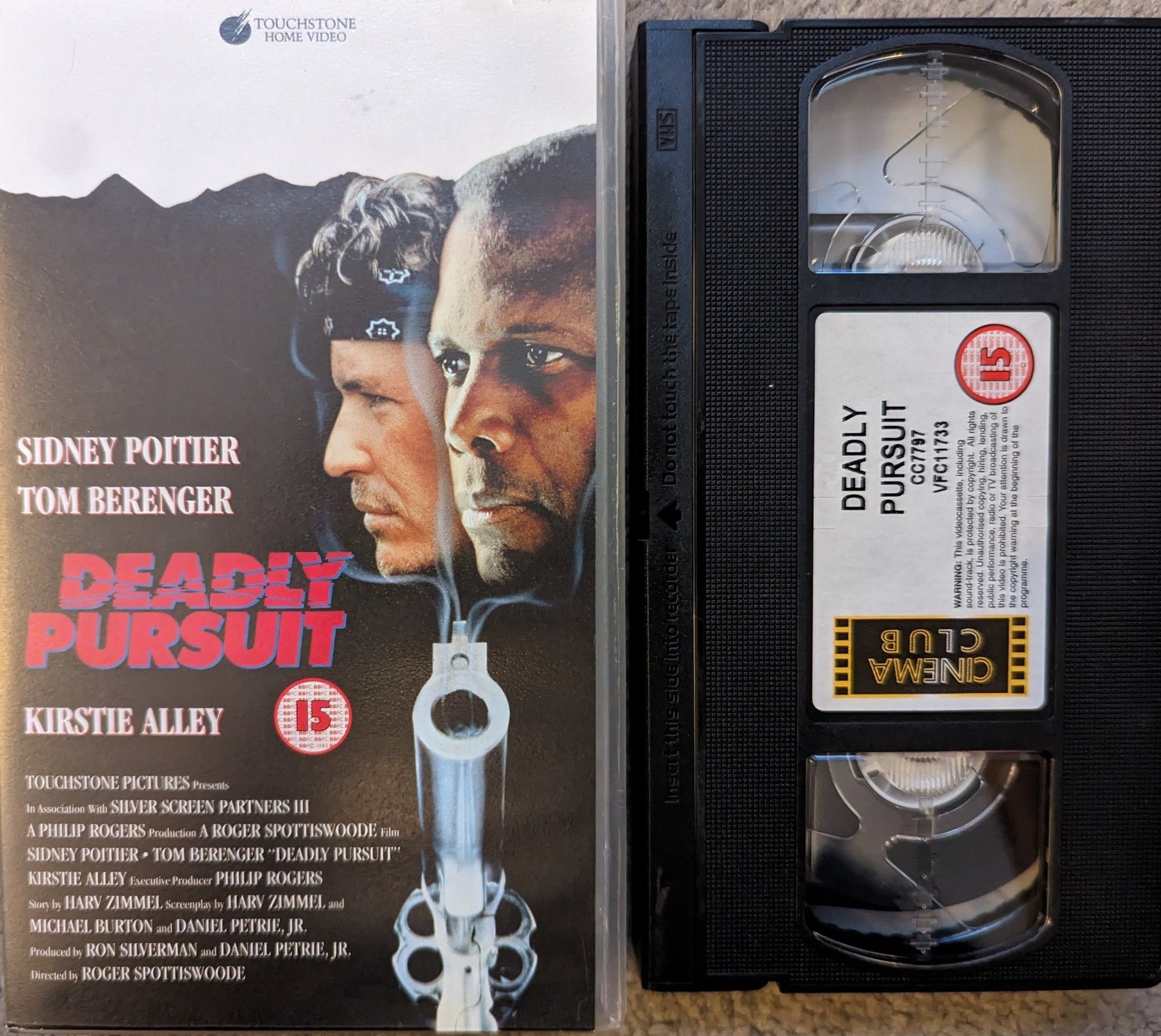 Deadly Pursuit (1998) VHS Video Cinema Club - Flippin Retro Video Shop