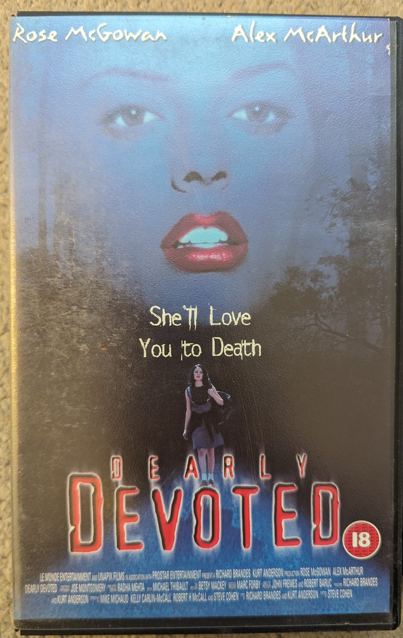 Dearly Devoted (1998) VHS Video Ex Rental - Flippin Retro Video Shop