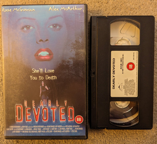 Dearly Devoted (1998) VHS Video Ex Rental - Flippin Retro Video Shop