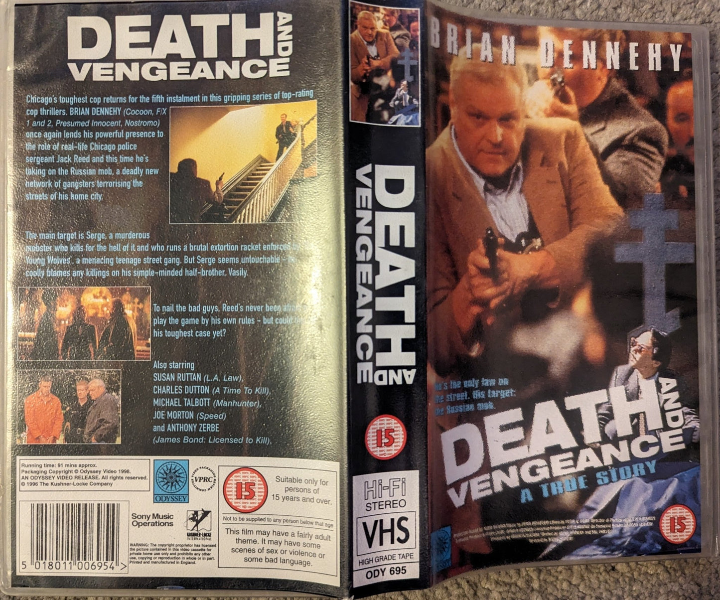 Death And Vengeance (1996) VHS Video - Flippin Retro Video Shop