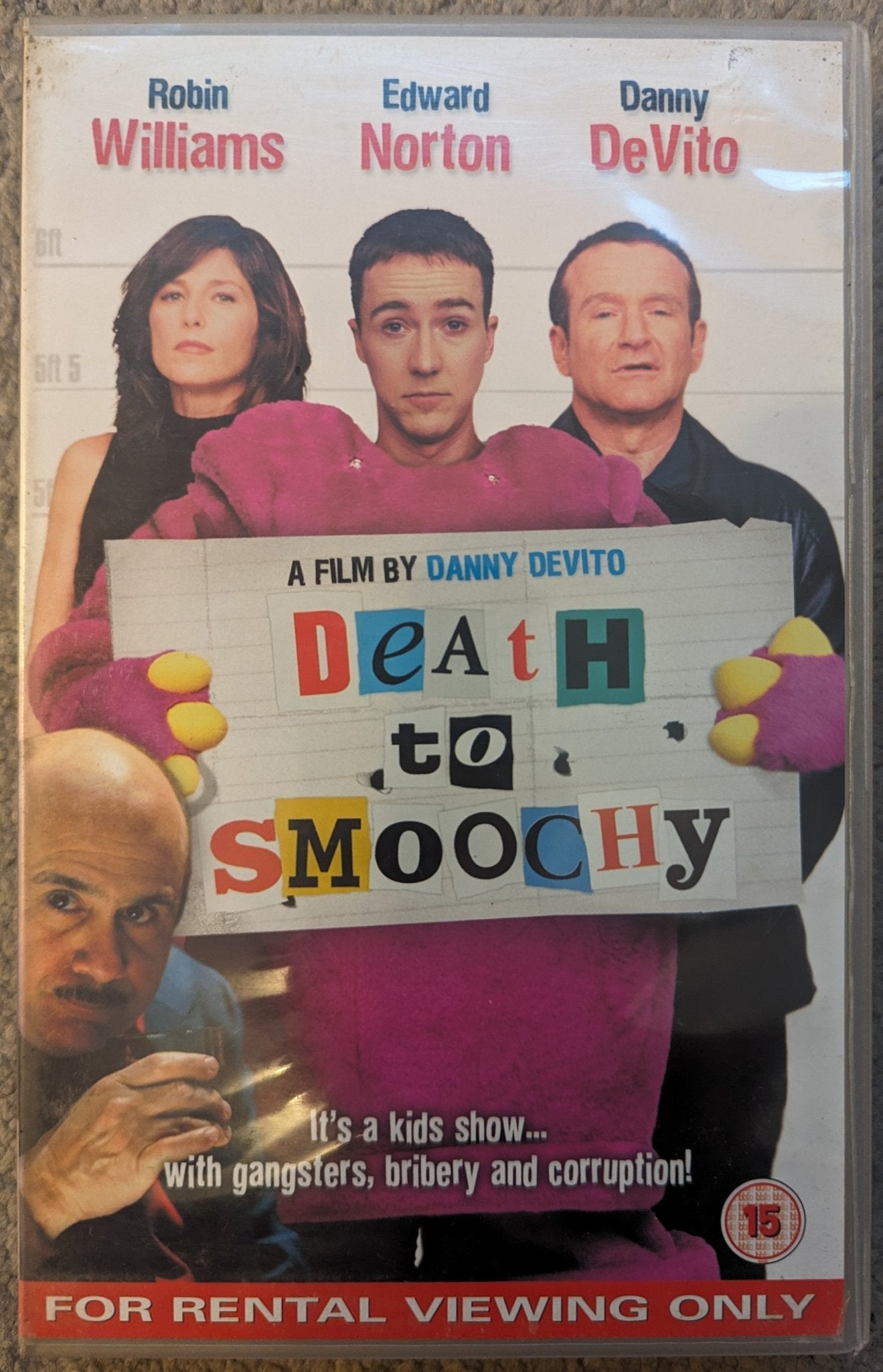 Death To Smoochy (2002) VHS Video Ex Rental - Flippin Retro Video Shop