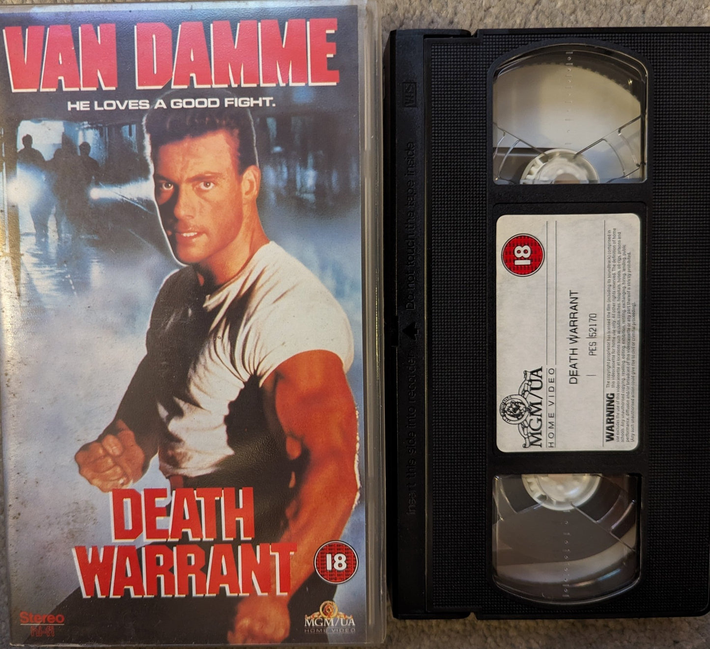 Death Warrant (1990) VHS Video - Flippin Retro Video Shop