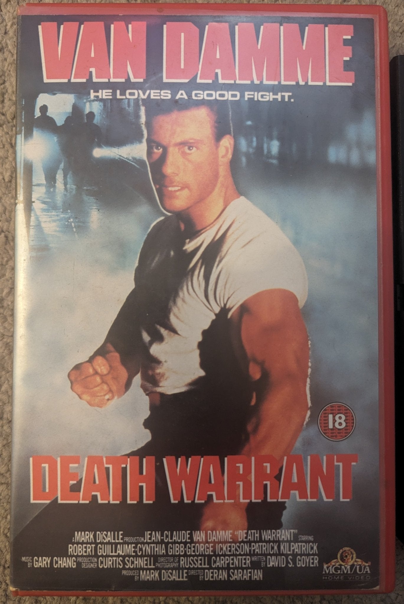 Death Warrant (1990) VHS Video Ex Rental - Flippin Retro Video Shop