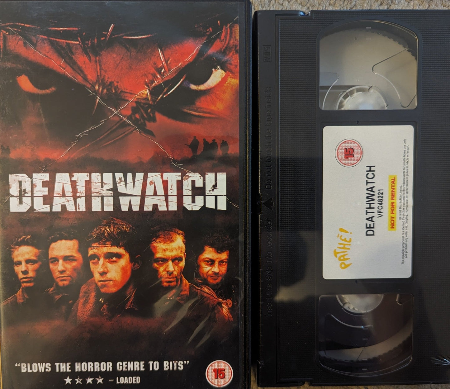 Deathwatch (2002) VHS Video *Sealed* - Flippin Retro Video Shop