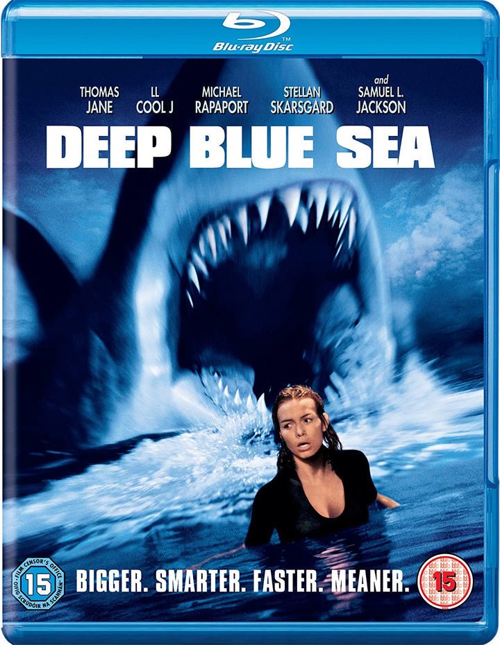 Deep Blue Sea (1999) Blu - Ray - Flippin Retro Video Shop