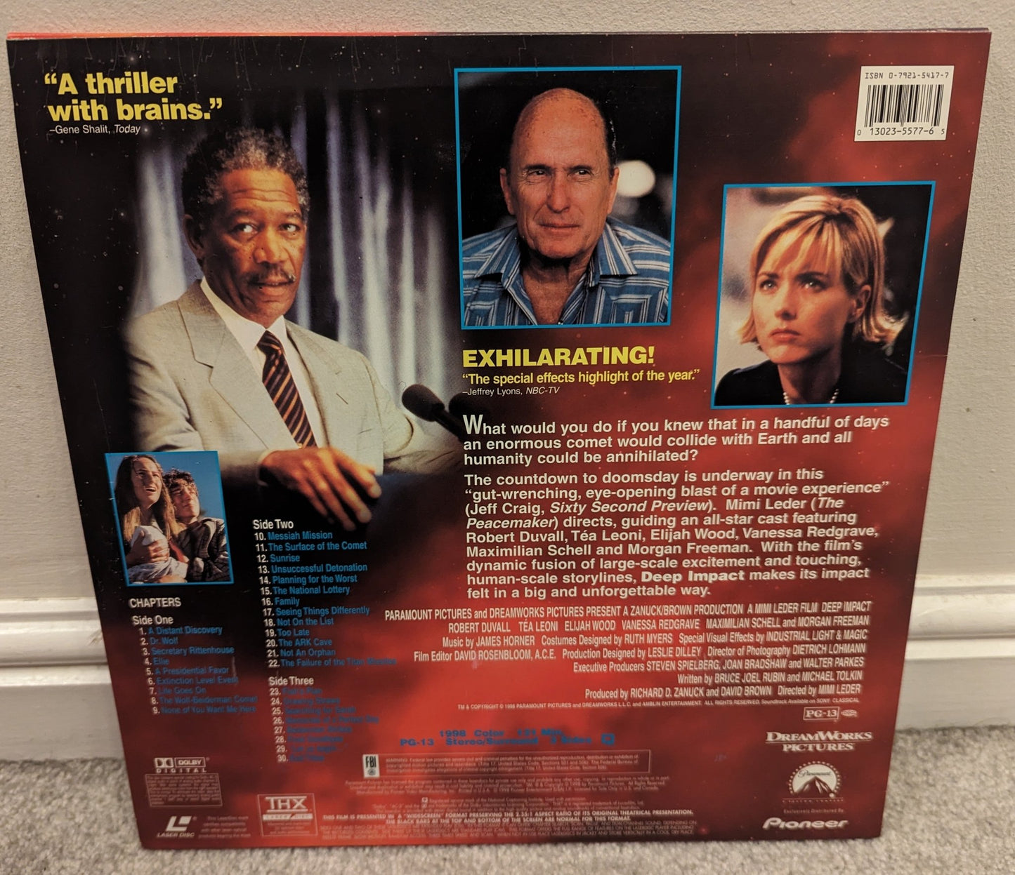 Deep Impact (1998) Laserdisc NTSC - Flippin Retro Video Shop