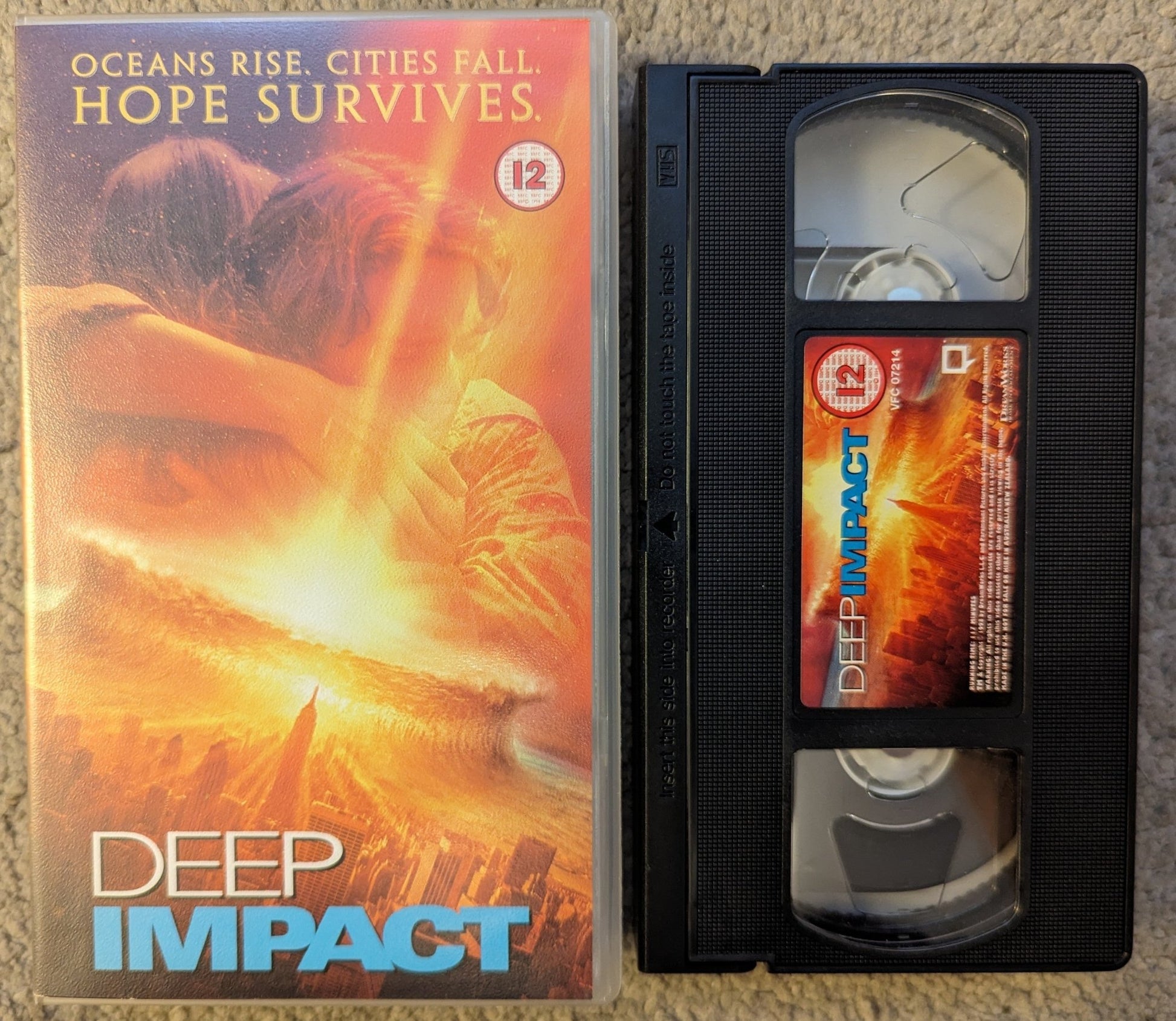 Deep Impact (1998) VHS Video - Flippin Retro Video Shop