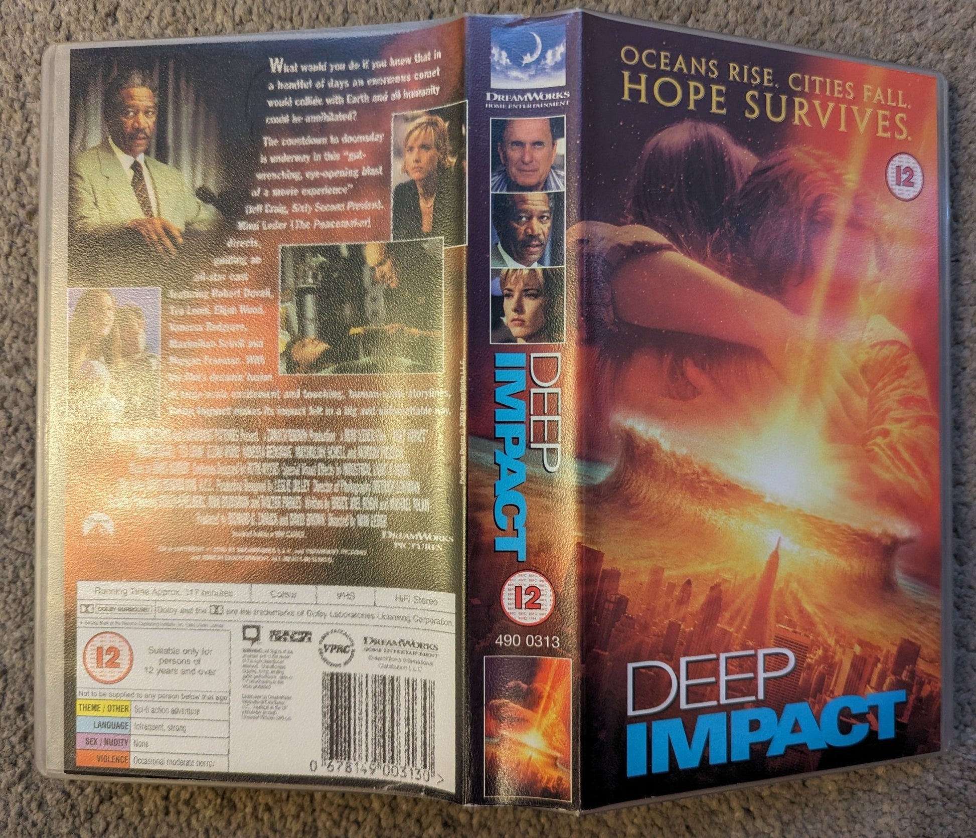 Deep Impact (1998) VHS Video - Flippin Retro Video Shop