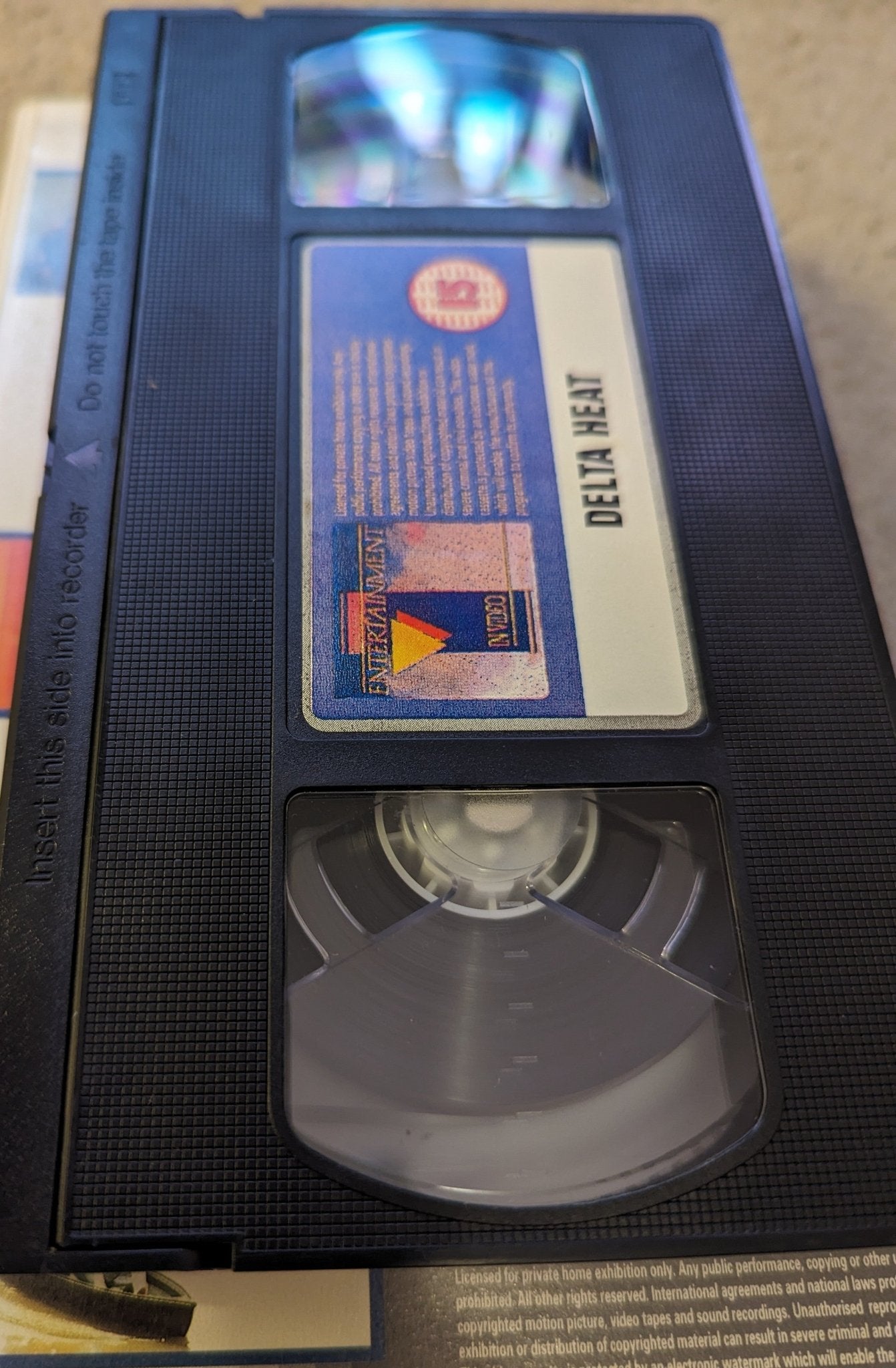 Delta Heat (1992) VHS Video Ex Rental - Flippin Retro Video Shop