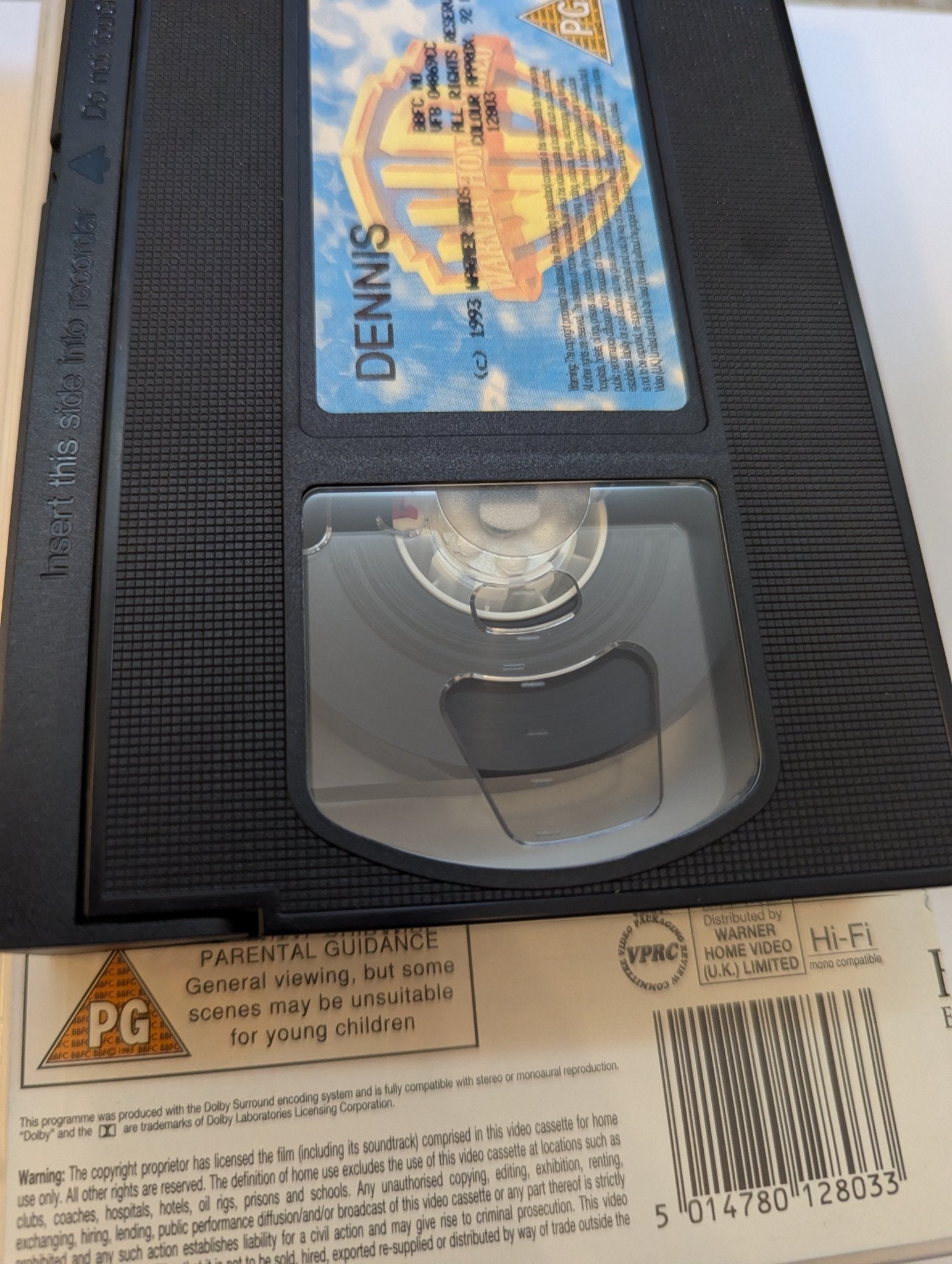 Dennis (1993) VHS Video Warner - Flippin Retro