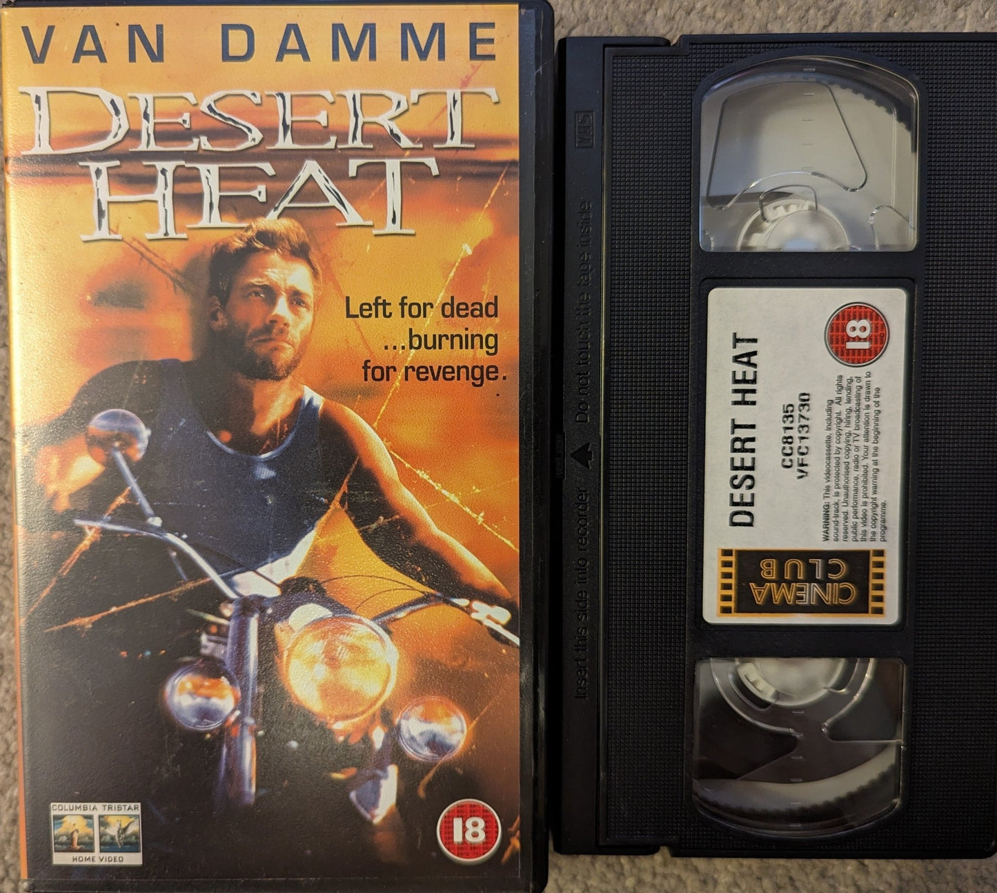 Desert Heat aka Inferno (1999) VHS Video - Flippin Retro Video Shop