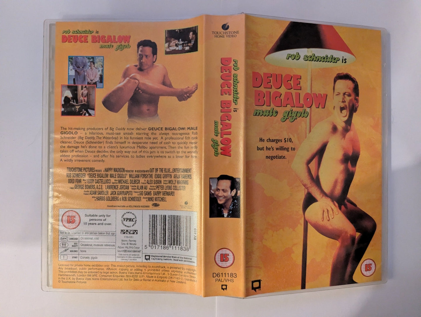 Deuce Bigalow Male Gigolo (1999) VHS Video - Flippin Retro