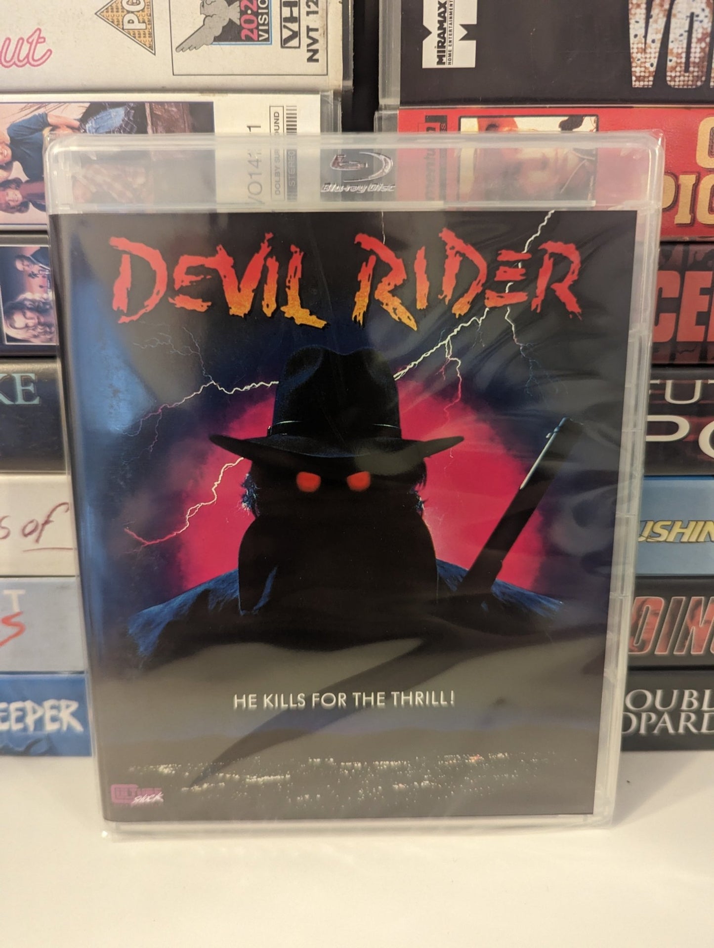 Devil Rider (1991) Blu Ray Culture Shock - Flippin Retro Video Shop