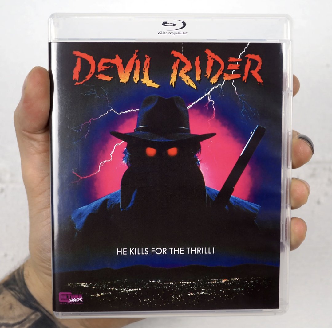 Devil Rider (1991) Blu Ray Culture Shock - Flippin Retro Video Shop