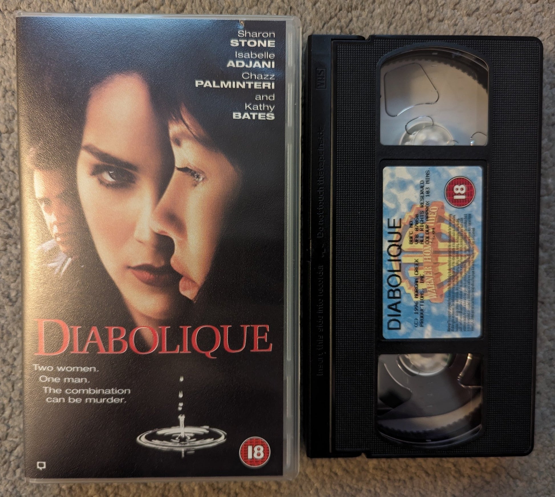 Diabolque (1996) VHS Video - Flippin Retro Video Shop