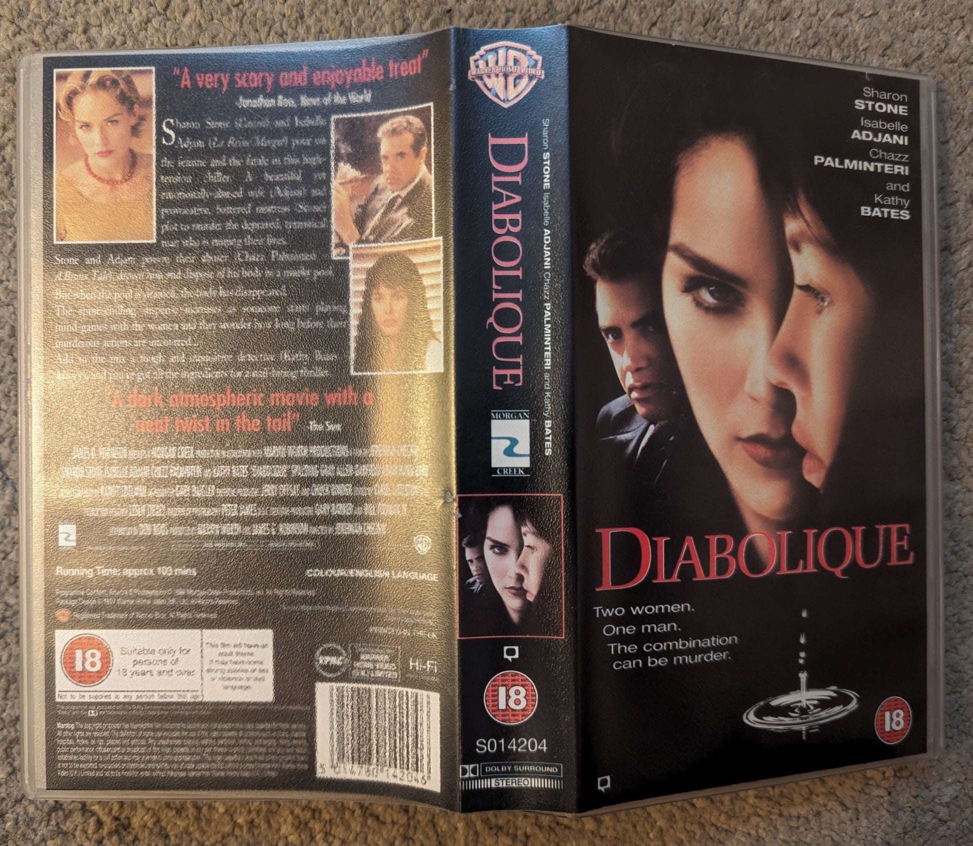 Diabolque (1996) VHS Video - Flippin Retro Video Shop