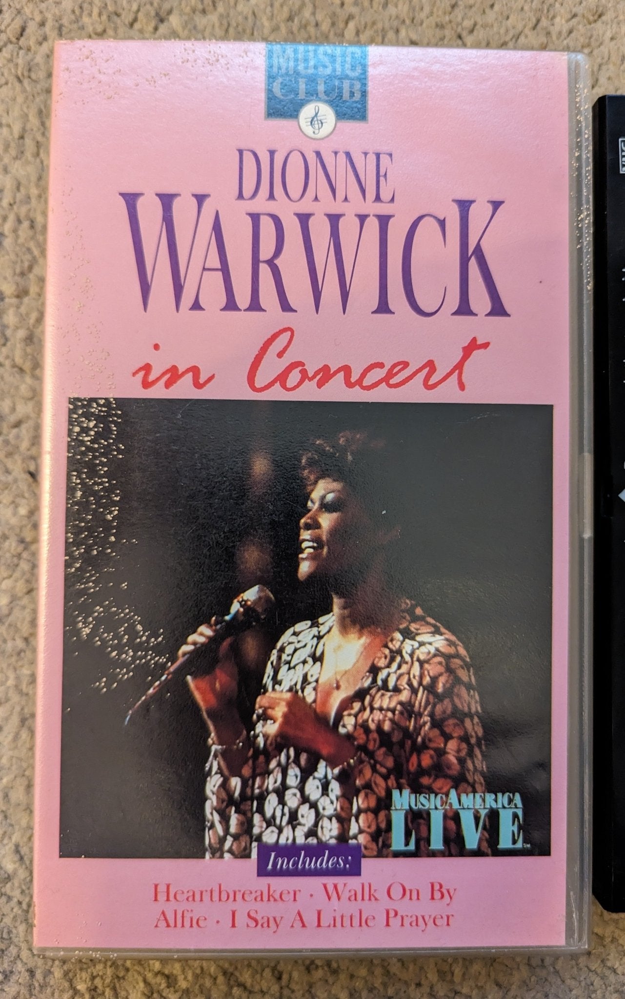 Dionne Warwick In Concert (1983) VHS Video - Flippin Retro Video Shop