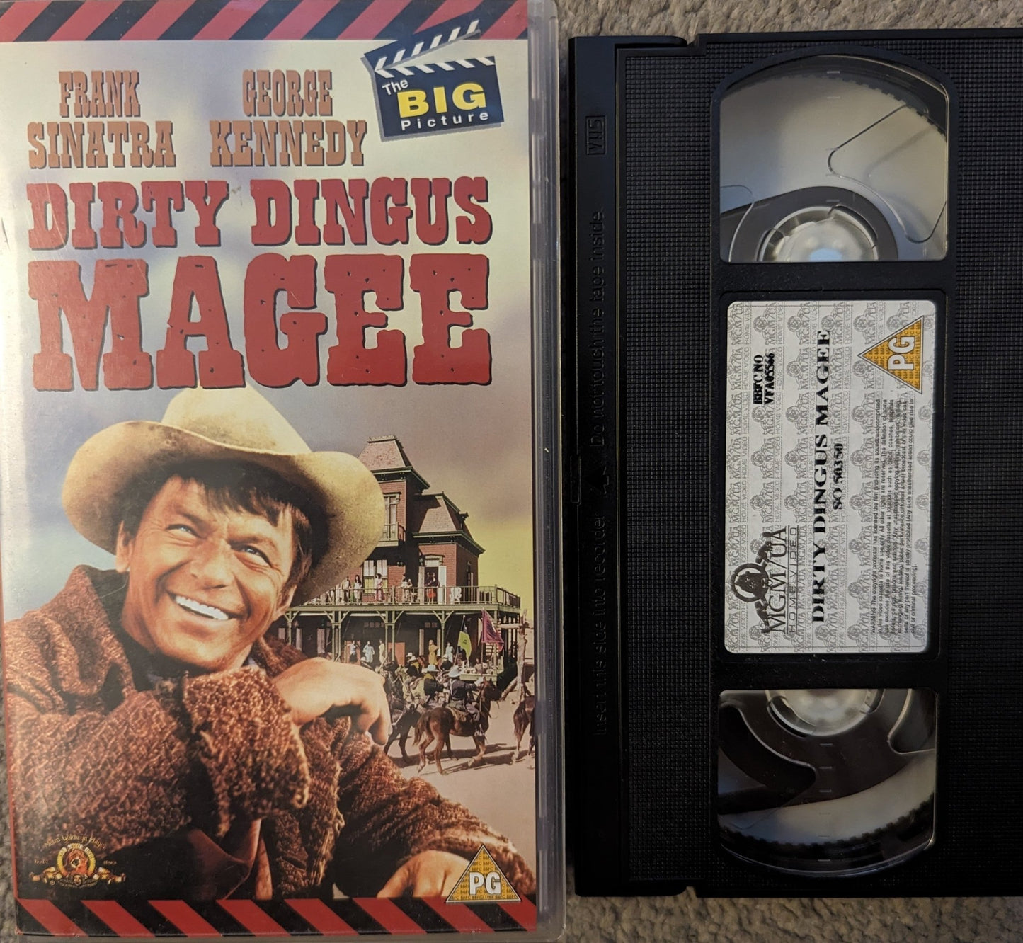 Dirty Dingus Magee (1970) VHS Video - Flippin Retro Video Shop