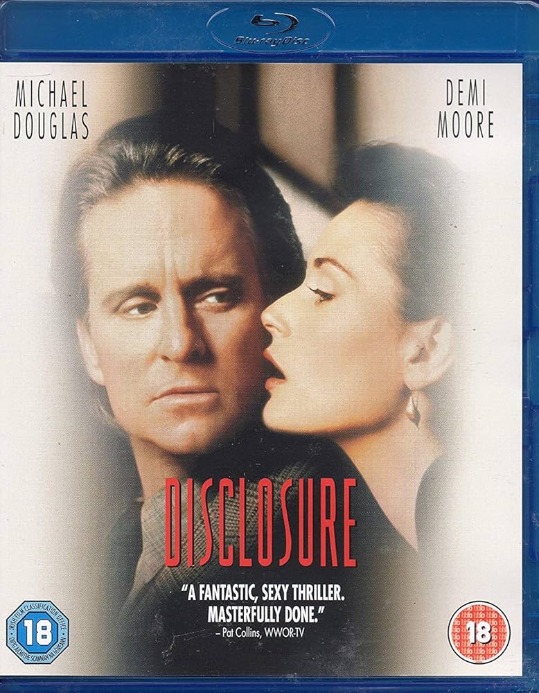 Disclosure (1994) Blu - Ray - Flippin Retro Video Shop